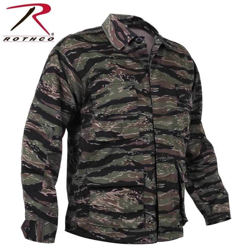 ROTHCO（ロスコ） CAMO BDU シャツジャケット 7990 Tiger Stripe Camo
