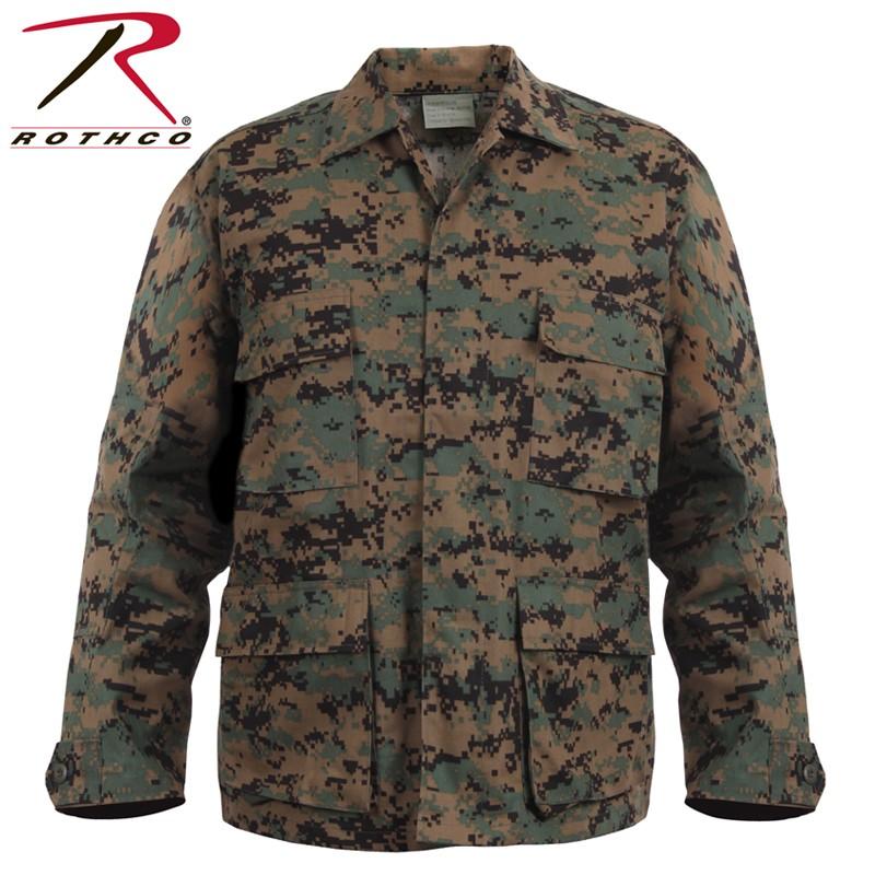 ROTHCO（ロスコ） DIGITAL CAMO BDU シャツジャケット 8690 Woodland