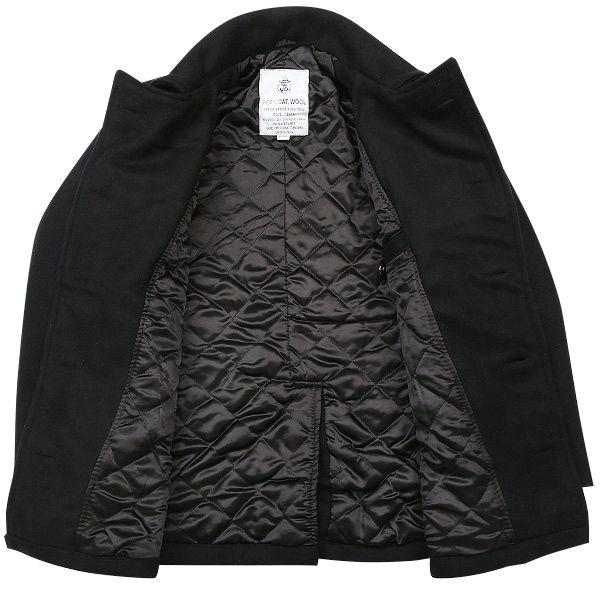 ROTHCO ロスコ U.S.NAVY ピーコート ブラック Pコート メンズ ROTHCO ロスコ U.S.NAVY ピーコート ブラック Pコート メンズ