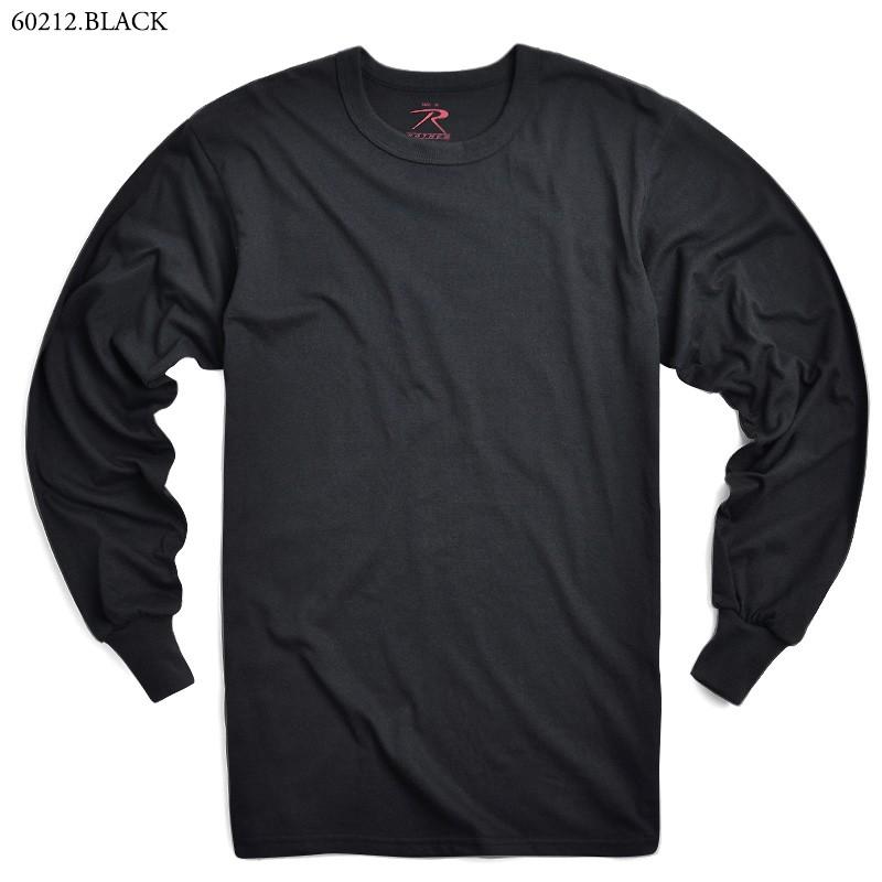 ROTHCO（ロスコ） SOLID COLOR ミリタリー長袖Tシャツ メンズ ロンT