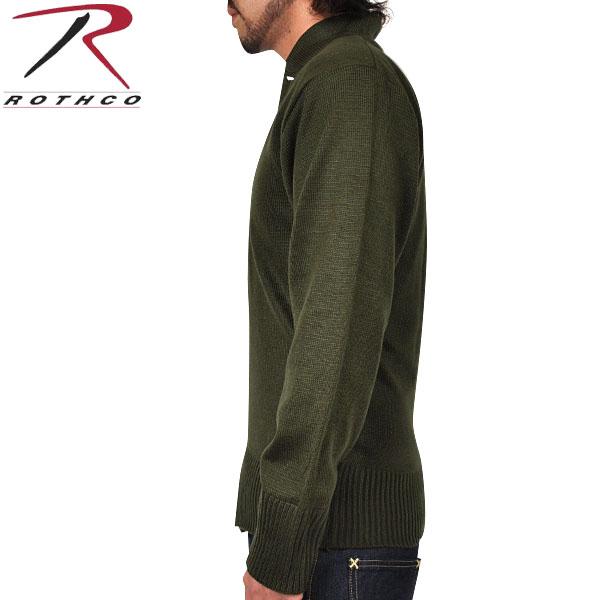 ROTHCO（ロスコ） ミリタリーセーター G.I. 5ボタンヘンリーネック 