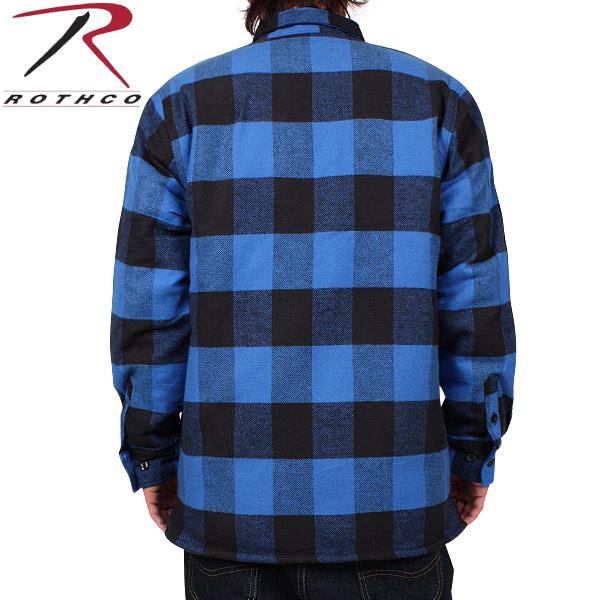 ROTHCO（ロスコ） 3739 ボアライナー付きフランネルジャケット ブルー