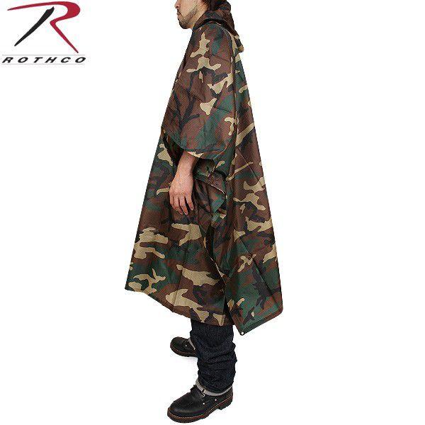 ROTHCO（ロスコ） ミリタリーグッズ G.I. PLUS RIP-STOP レイン