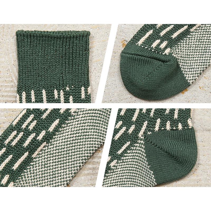 ROTOTO ロトト R1431 RAIN DROP CREW SOCKS レインドロップ