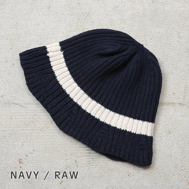 ROTOTO（ロトト） R5161 WASHI＆RECYCLED COTTON KNIT HAT 和紙