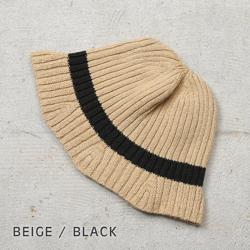 ROTOTO（ロトト） R5161 WASHI＆RECYCLED COTTON KNIT HAT 和紙