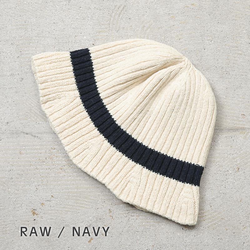 ROTOTO（ロトト） R5161 WASHI＆RECYCLED COTTON KNIT HAT 和紙