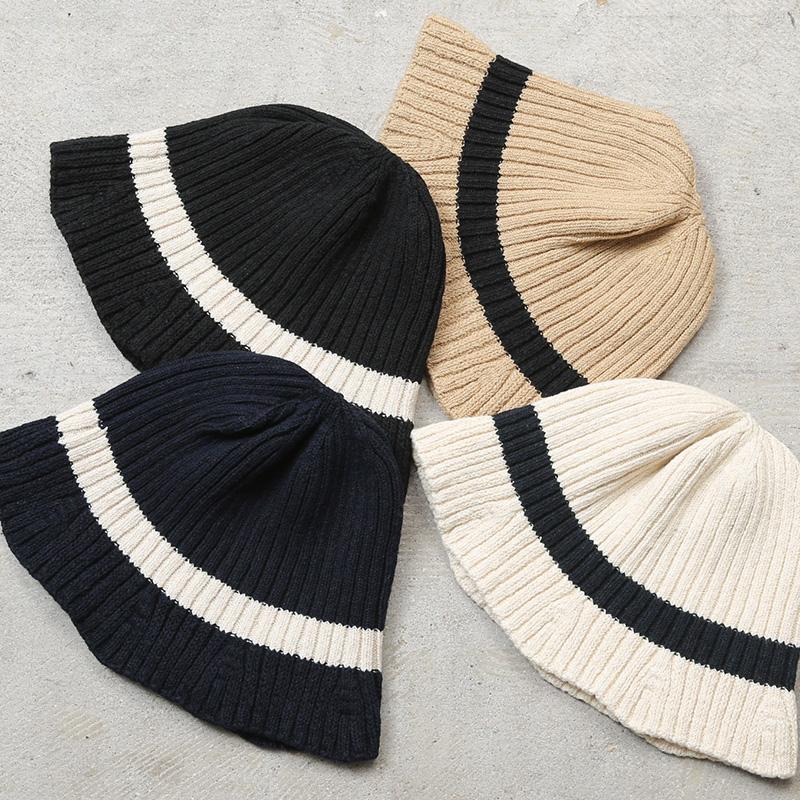 ROTOTO（ロトト） R5161 WASHI＆RECYCLED COTTON KNIT HAT 和紙