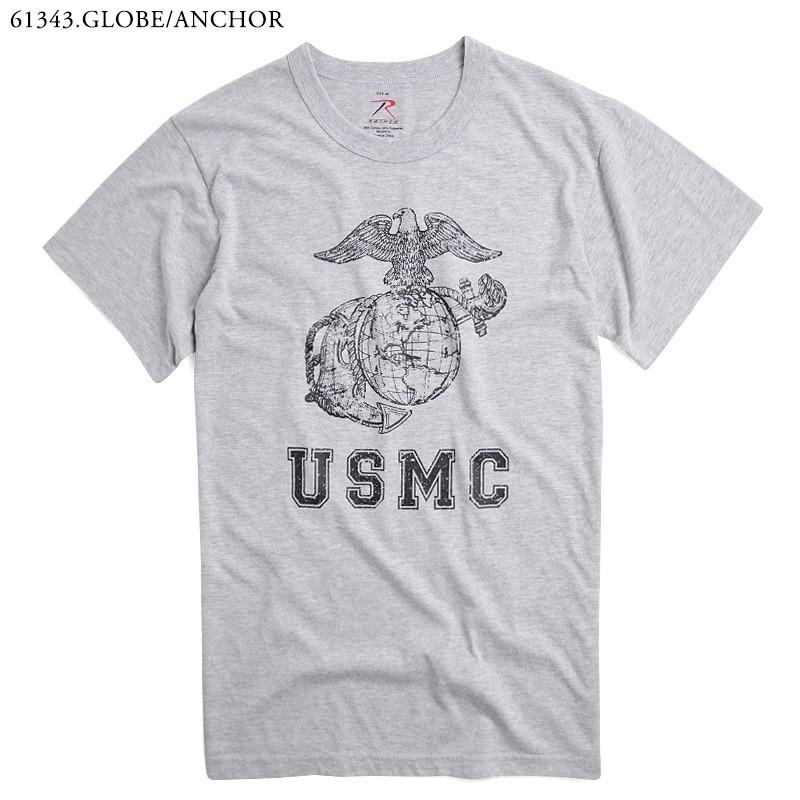 ROTHCO ロスコ VINTAGE MILITARY U.S.M.C.プリントTシャツ ROTHCO ロスコ VINTAGE MILITARY U.S.M.C.プリントTシャツ