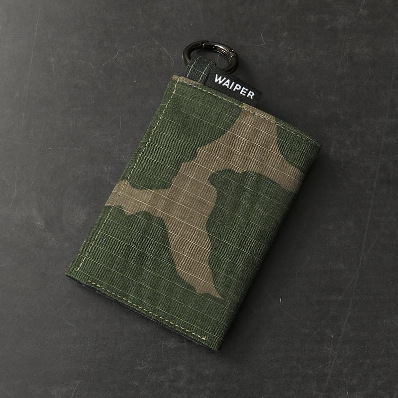 WAIPER.inc S/ENDER エスエンダー WAIPER別注 MULTI WALLET CAMO