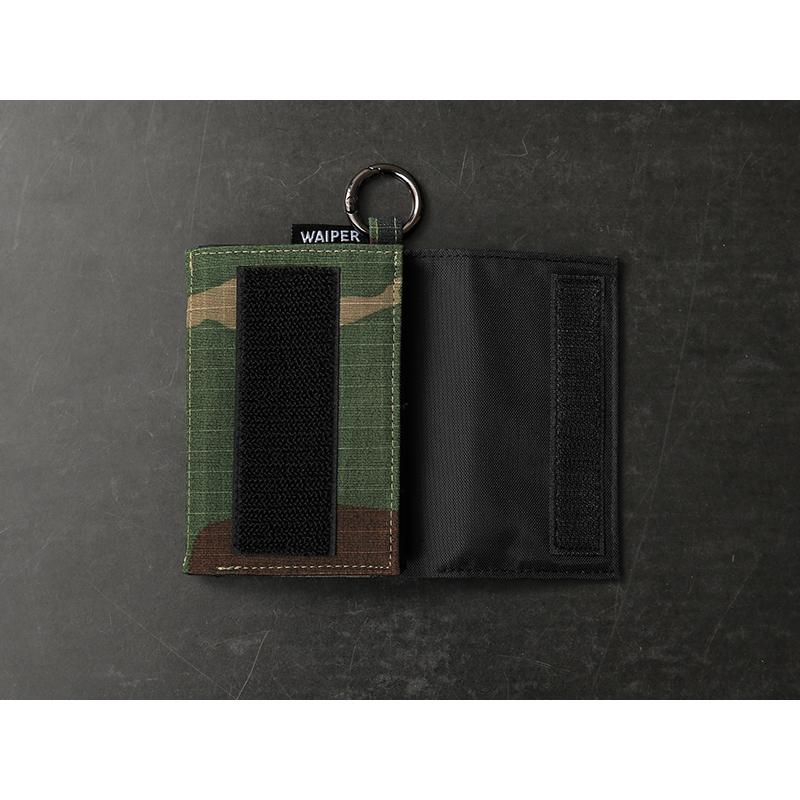 WAIPER.inc S/ENDER エスエンダー WAIPER別注 MULTI WALLET CAMO