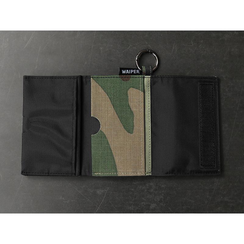 WAIPER.inc S/ENDER エスエンダー WAIPER別注 MULTI WALLET CAMO