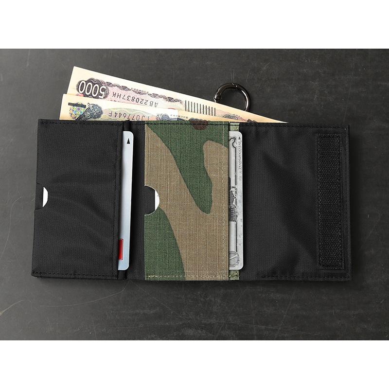 WAIPER.inc S/ENDER エスエンダー WAIPER別注 MULTI WALLET CAMO