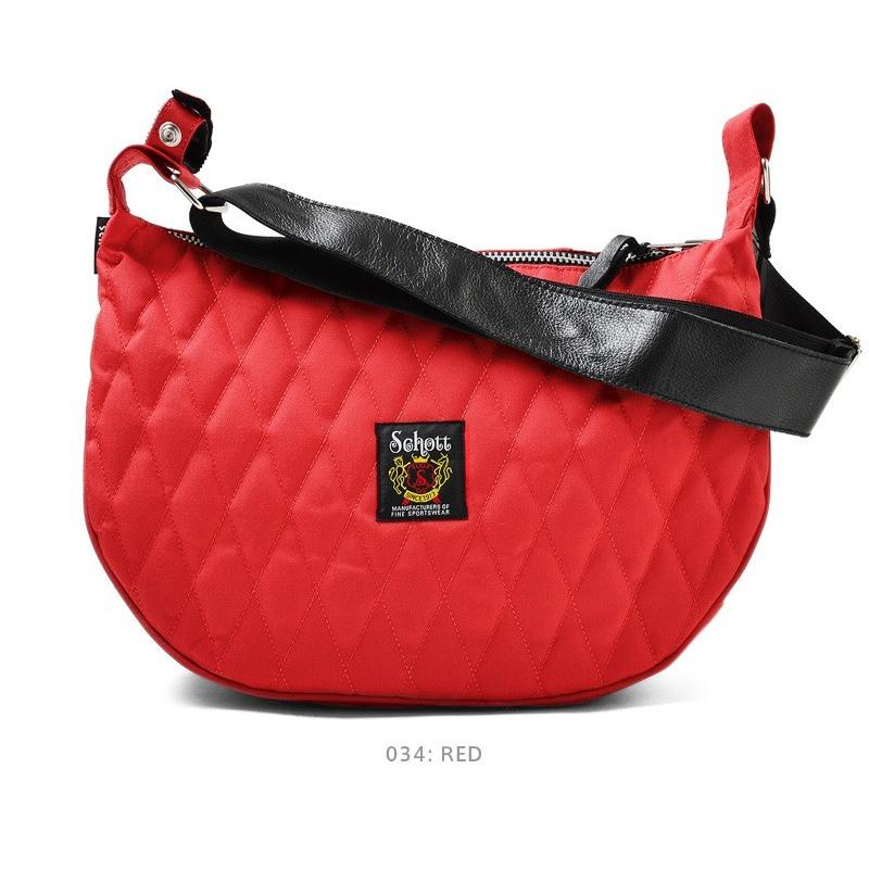 Schott N.Y.C ショット NYLON PADDED BANANA BAG ショルダー