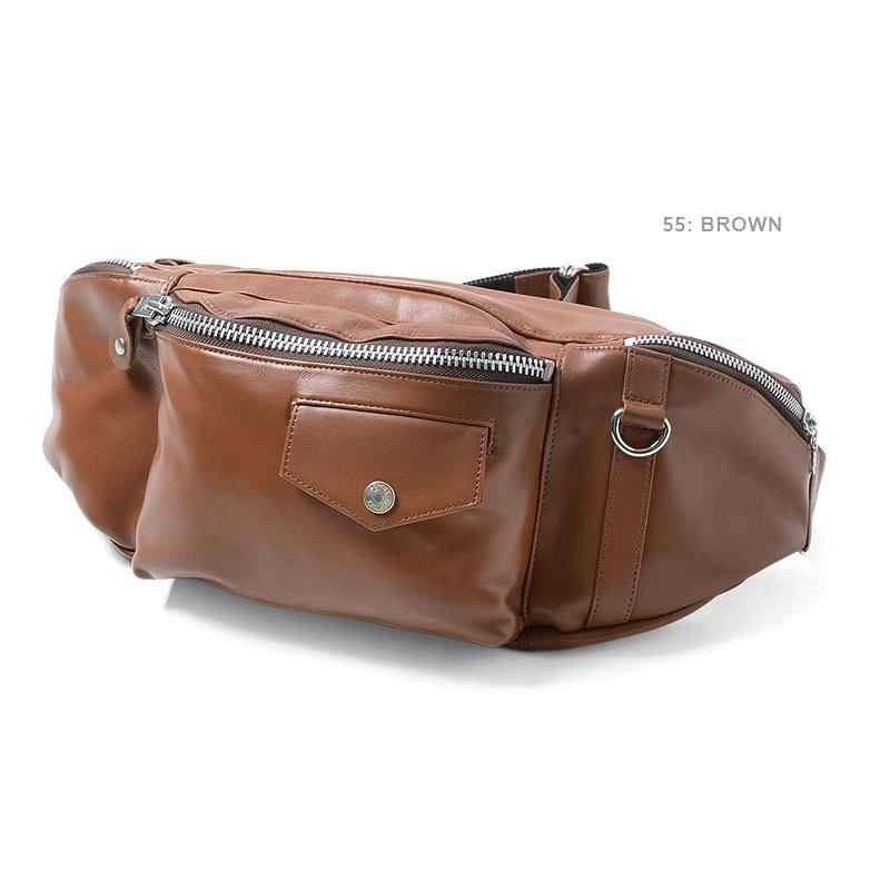 Schott ショット Riders Body Bag ライダース ボディバッグ メンズ レザー 本革 ショルダーバッグ バイク ブランド ツーリング クーポン対象外 Scb ミリタリーショップwaiper 通販 Yahoo ショッピング