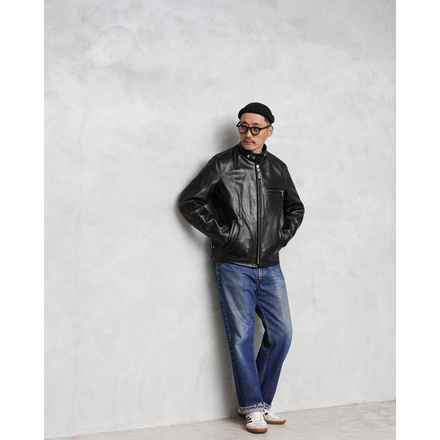 Schott ショット USA LINE 641HH ホースハイド シングルライダース レザージャケット MADE IN USA メンズ 革ジャン【16】【クーポン対象外】【T】 Schott ショット USA LINE 641HH ホースハイド シングルライダース レザージャケット MADE IN USA メンズ 革ジャン【16】【クーポン対象外】【T】
