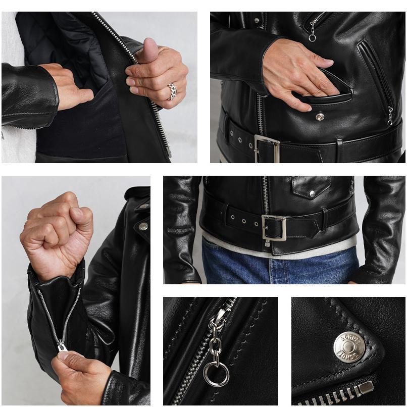 Schott N.Y.C ショット USA LINE 618HH ホースハイド ダブル Schott N.Y.C ショット USA LINE 618HH ホースハイド ダブル