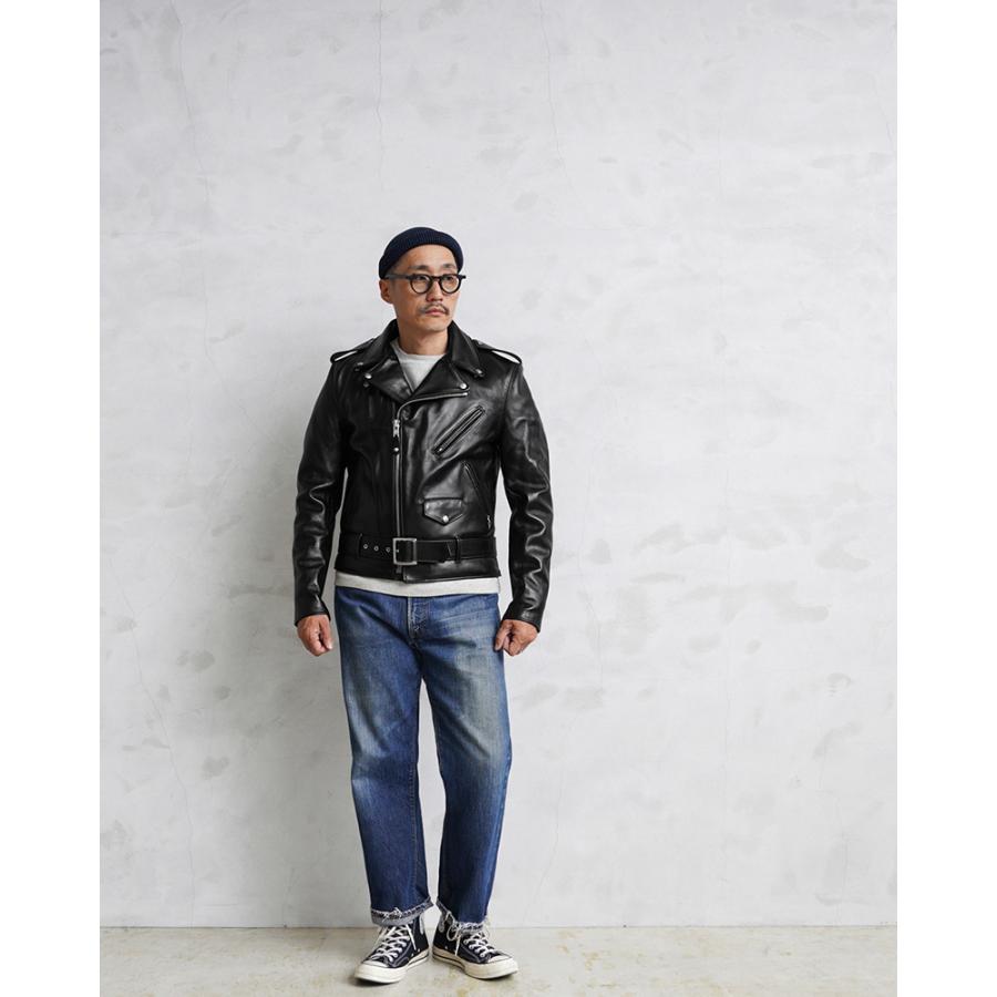 Schott N.Y.C ショット USA LINE 618HH ホースハイド ダブル Schott N.Y.C ショット USA LINE 618HH ホースハイド ダブル