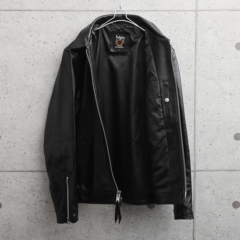 Schott N.Y.C 3101054 シングル ブレスト ライダースジャケット Schott N.Y.C 3101054 シングル ブレスト ライダースジャケット