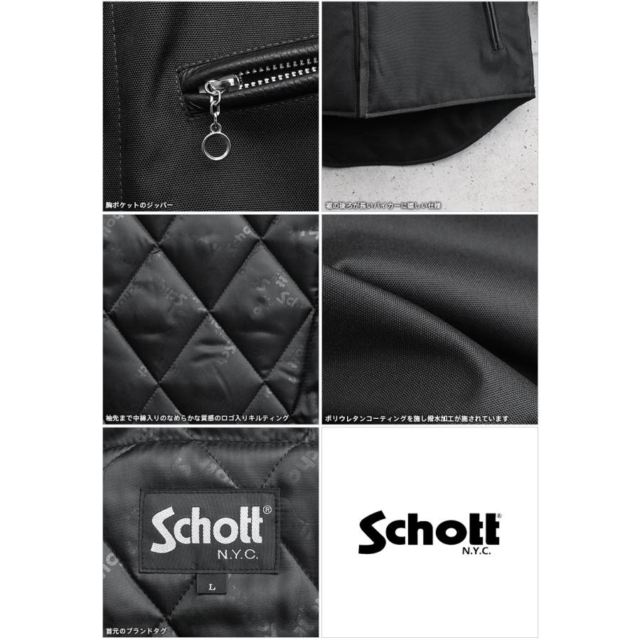 ショットライダース Schott ショット 3102079 641XX for RIDING ライディング ジャケット メンズ シングル バイク アメカジ ブランド【クーポン対象外】【T】｜waiper｜10