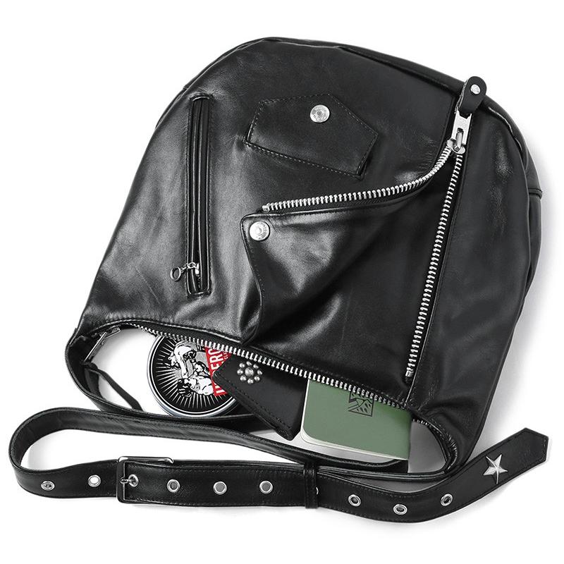 特別訳あり特価 メンズ ファッション ミリタリー 男性 代 新作 クーポン対象外 T ブランド アメカジ 本革 メンズ ショルダーバッグ ライダース Bag レザー Shoulder Riders Leather ショット Schott 60 50代 40代 30代 バッグ