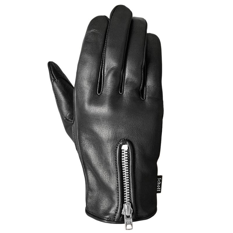 Schott N.Y.C ショット 3109075 ZIP LEATHER GLOVE(ジップ Schott N.Y.C ショット 3109075 ZIP LEATHER GLOVE(ジップ