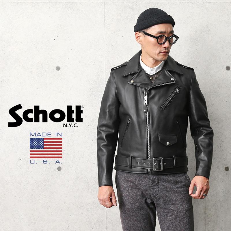 Schott ショット ダブルライダース 618HH Schott 【USAモデル