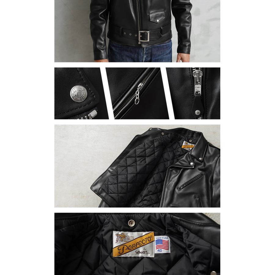 Schott N.Y.C ショット USA LINE 618 ステアハイド ダブル Schott N.Y.C ショット USA LINE 618 ステアハイド ダブル