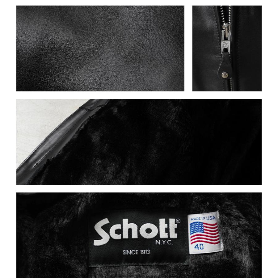 Schott N.Y.C ショット USA LINE 641 ステアハイド シングル Schott N.Y.C ショット USA LINE 641 ステアハイド シングル