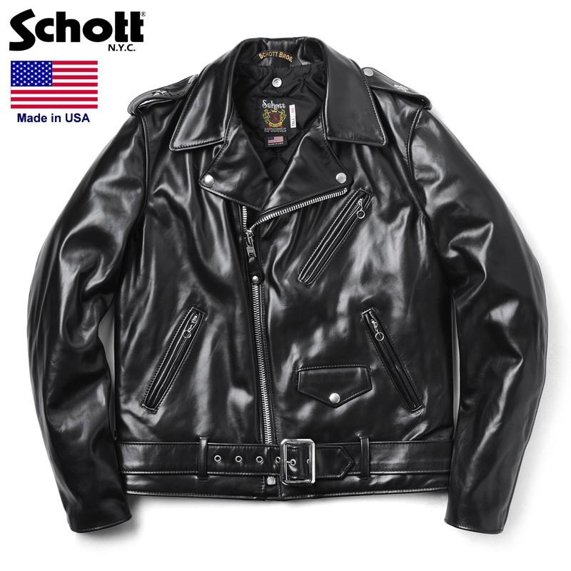 ショットライダース Schott ショット 613UHT HORSEHIDE ONE STAR ライダースジャケット TALL 7416 革ジャン ホースハイド【クーポン対象外】【T】｜waiper