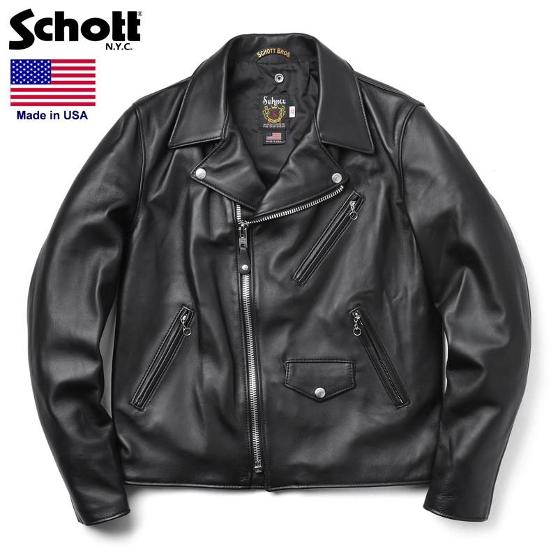 ショットライダース Schott ショット 革ジャン ラムレザー 7525