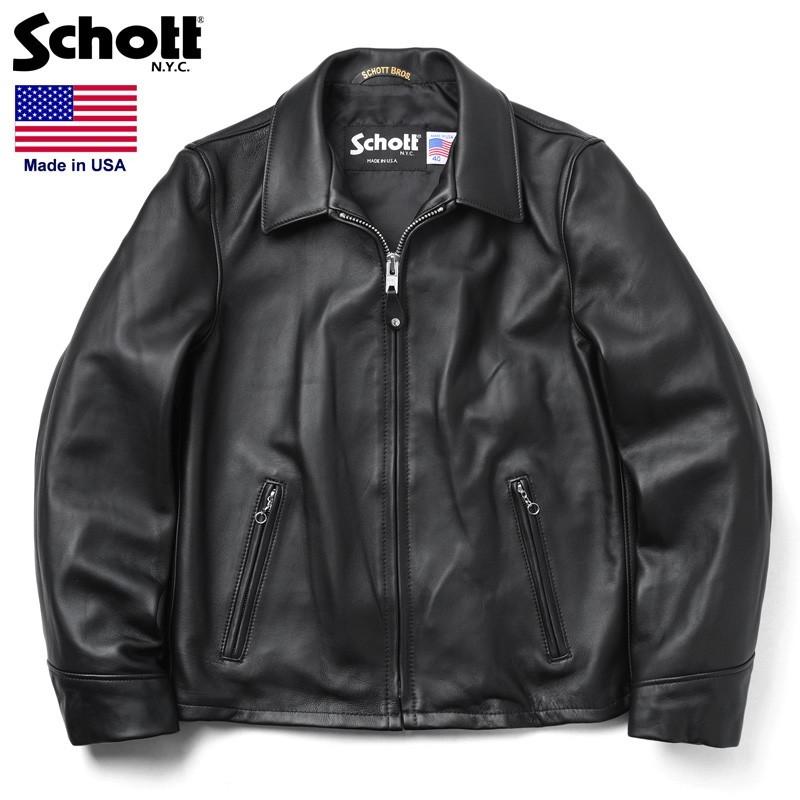 Schott ショット 223US ラムレザー TRUCKER ジャケット トラッカー