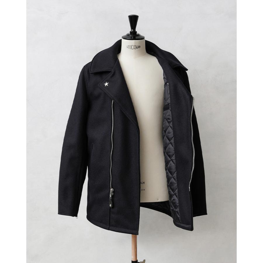 Schott N.Y.C ショット 766US メルトン ウール ジップ Schott N.Y.C ショット 766US メルトン ウール ジップ