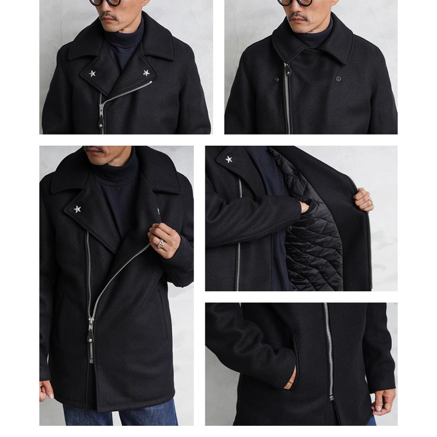 Schott N.Y.C ショット 766US メルトン ウール ジップ Schott N.Y.C ショット 766US メルトン ウール ジップ