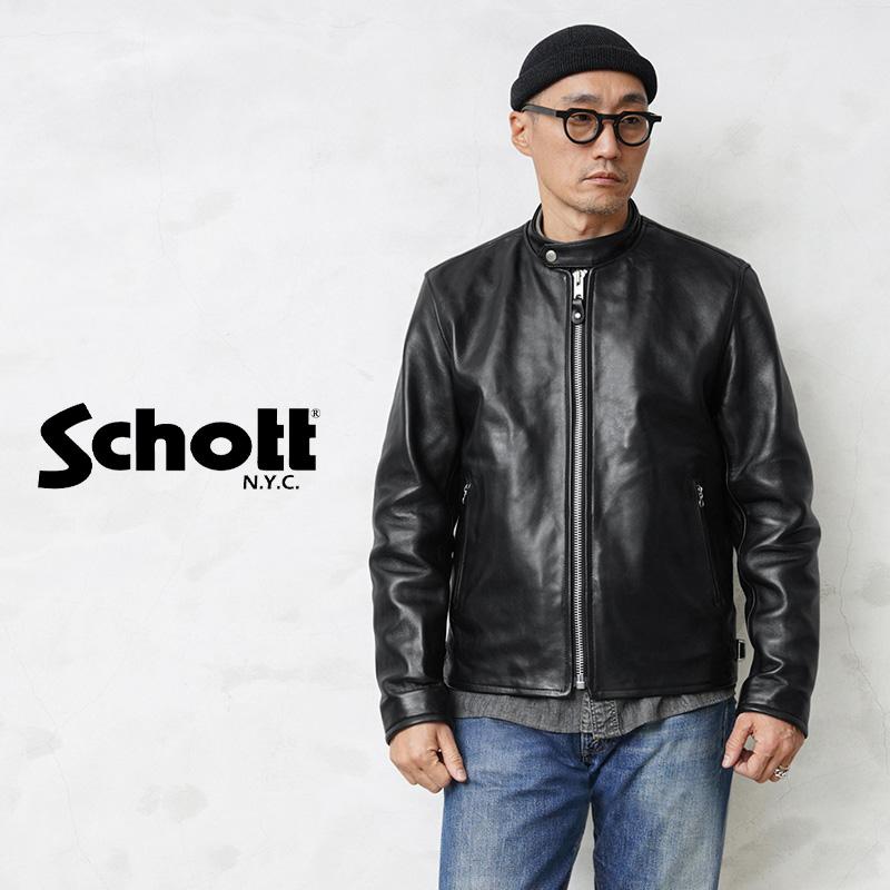 Schott ショット 3111052 SHEEP LEATHER 70’S シングル ライダースジャケット メンズ 革ジャン アメカジ  ブランド【7823950078】【クーポン対象外】【T】 : schott-7823950078 : ミリタリーショップWAIPER - 通販 - 