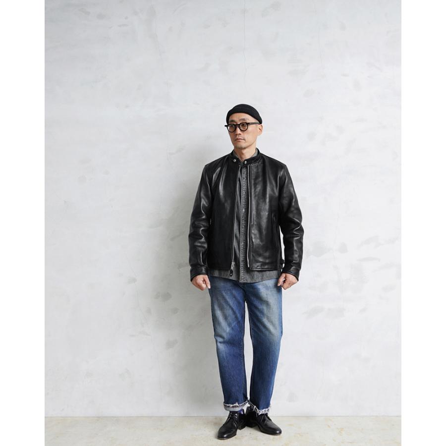 Schott ショット 3111052 SHEEP LEATHER 70’S シングル ライダースジャケット メンズ 革ジャン アメカジ ブランド【7823950078】【クーポン対象外】【T】｜waiper｜03