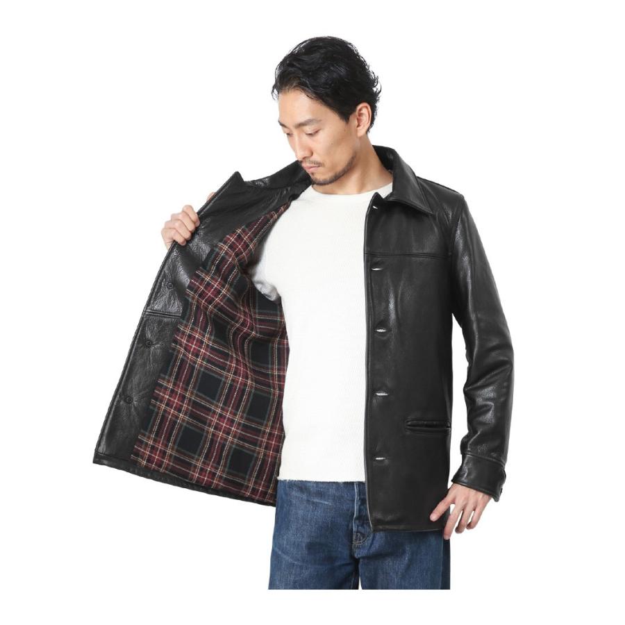 Schott ショット 533us レザーカーコート 74 メンズ アウター ファラオジャケット 革ジャン 本革 ジャンパー レザー ブランド アメリカ製 クーポン対象外 Scjl ミリタリーショップwaiper 通販 Yahoo ショッピング