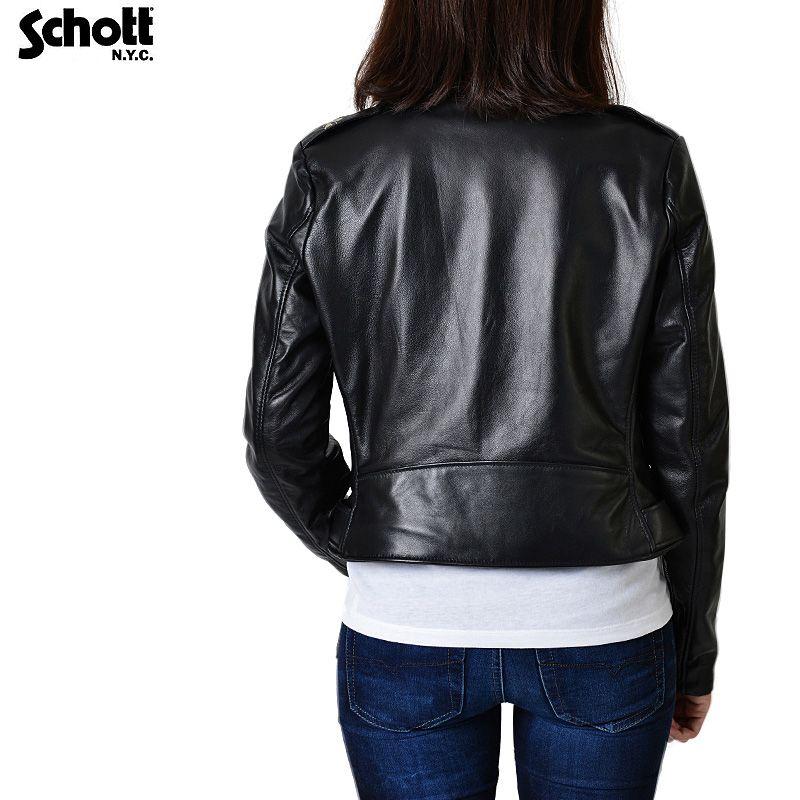 Schott N.Y.C ショット 218W WOMENS ラムレザー ONE STAR Schott N.Y.C ショット 218W WOMENS ラムレザー ONE STAR