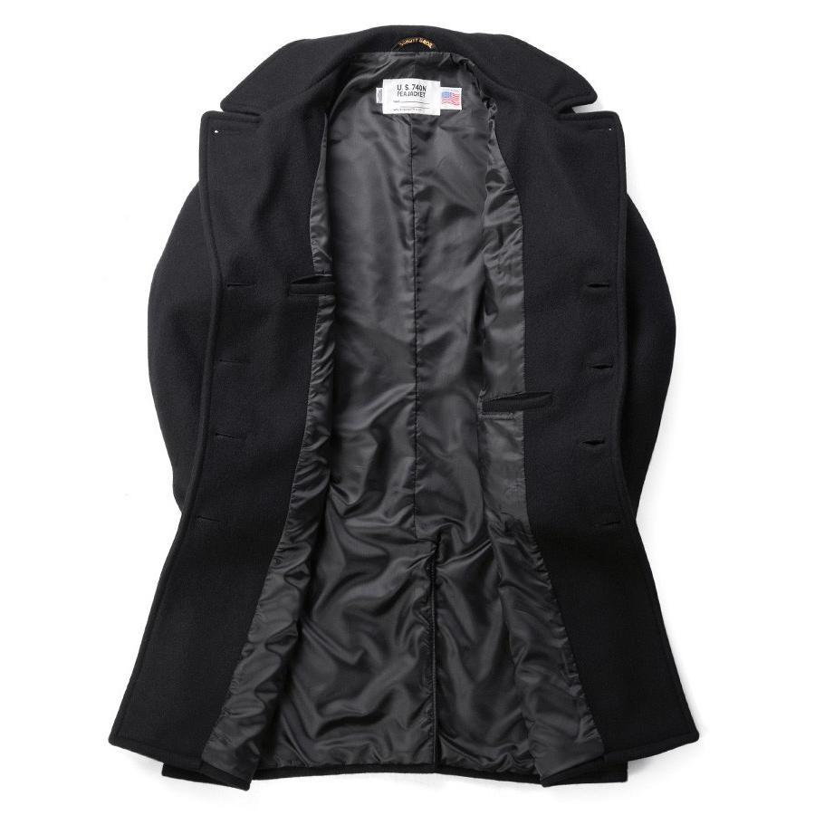 Schott N.Y.C ショット 7331 ロングメルトンピーコート ネイビー Schott N.Y.C ショット 7331 ロングメルトンピーコート ネイビー