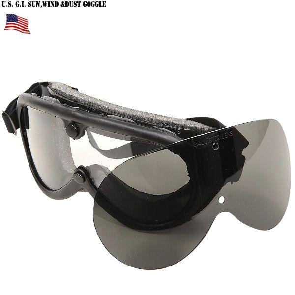 MILITARY（ミリタリー） ミリタリーゴーグル 実物 新品 米軍SUN WIND