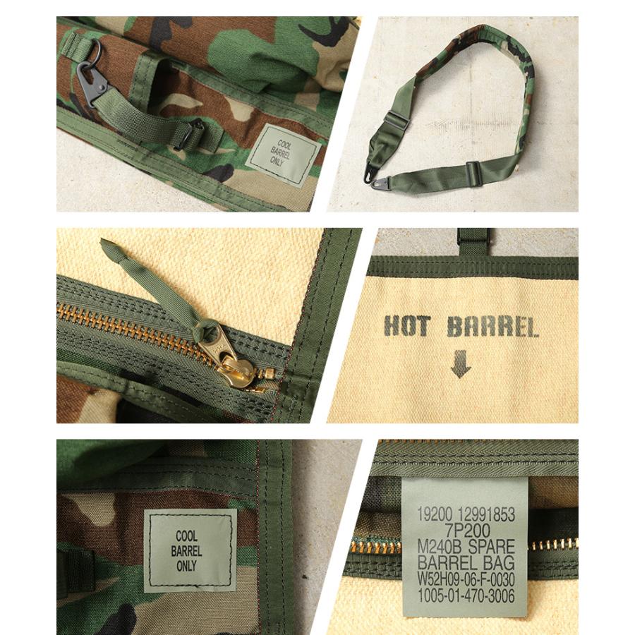米軍実物 レア M240B スペア バレルキャリング バッグ ケース　03 MILITARY（ミリタリー） 実物 新品 デッドストック 米軍 M240B SPARE