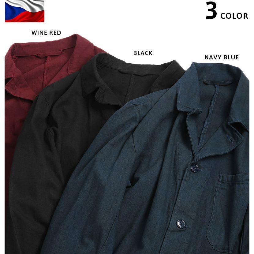 MILITARY（ミリタリー） 実物 新品 チェコ軍ワークコート 後染め 3色