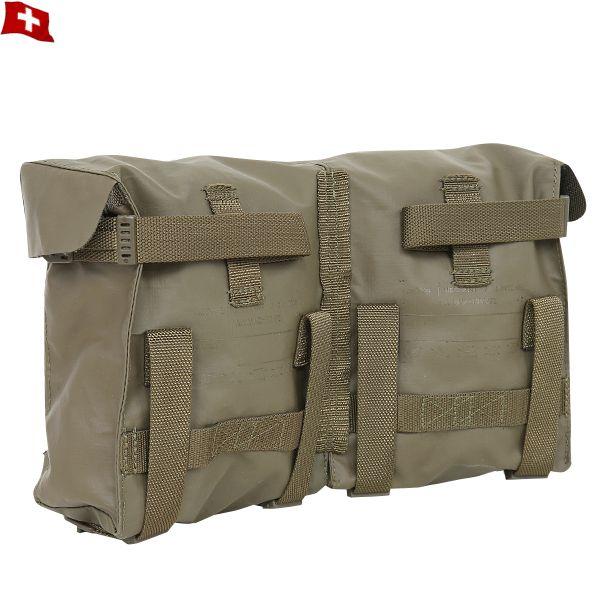 MILITARY 実物 新品 スイス軍 2連 防水マガジンポーチ