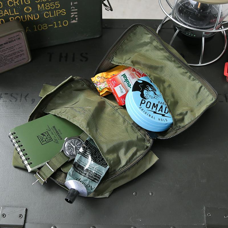 実物 新品 デッドストック 米軍 FIRST AID KIT GENERAL PURPOSE ポーチ