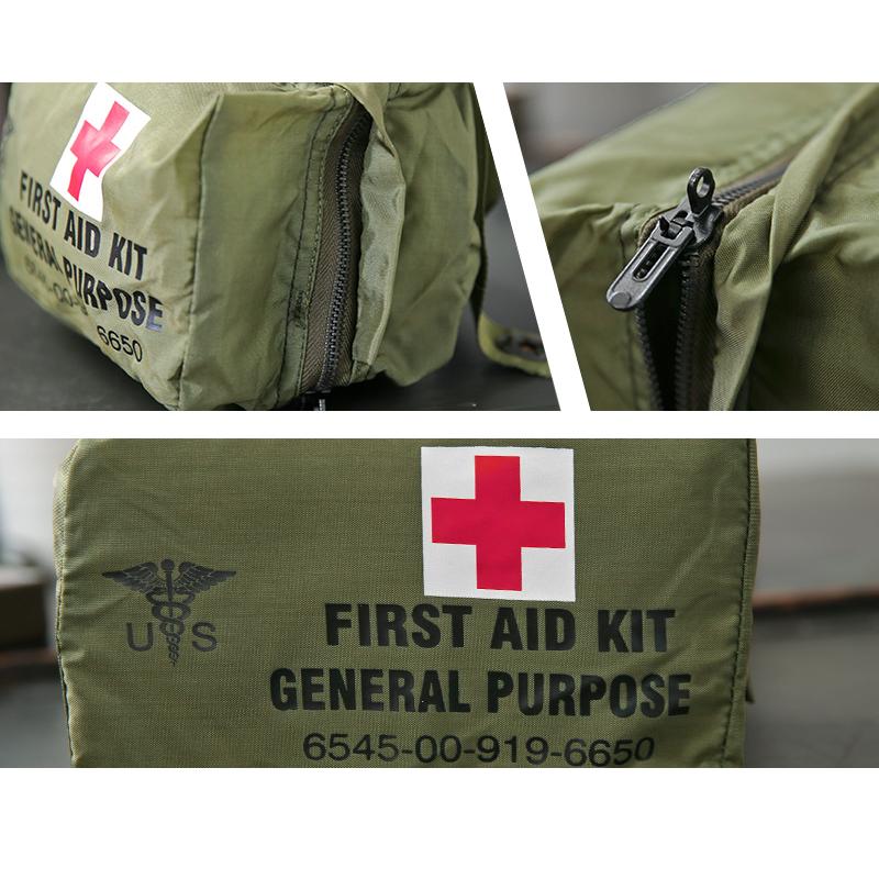 実物 新品 デッドストック 米軍 FIRST AID KIT GENERAL PURPOSE ポーチ アメリカ軍 ファーストエイドキット 軍モノ 軍物 インバッグ【クーポン対象外】【I】｜waiper｜08