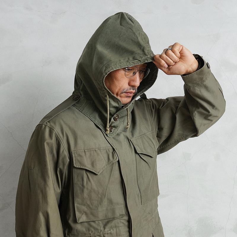 【希少】50s初期型M51フィールドジャケット【M-L】NOS M43フード付 MILITARY（ミリタリー） 実物 USED 米軍 M-43、M-51 フィールド