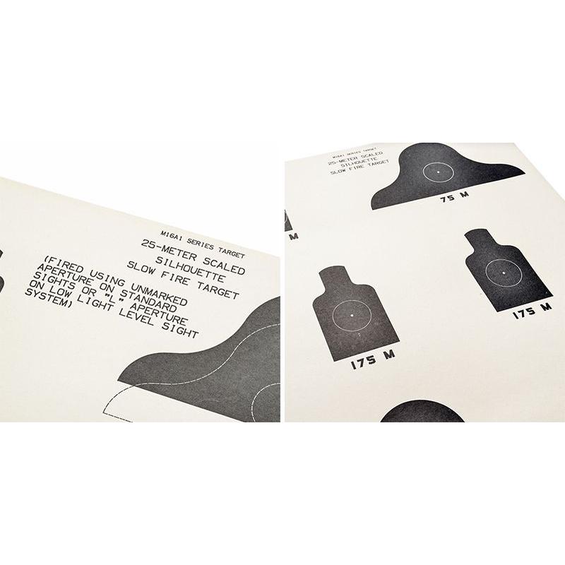 MILITARY（ミリタリー） 実物 新品 米軍 Slow Fire ターゲット