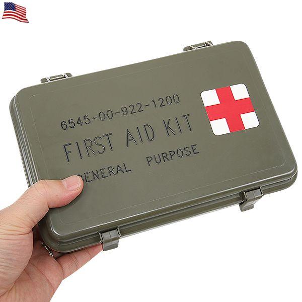 実物 新品 米軍 FIRST AID KIT MEDICALボックス ミリタリー 雑貨