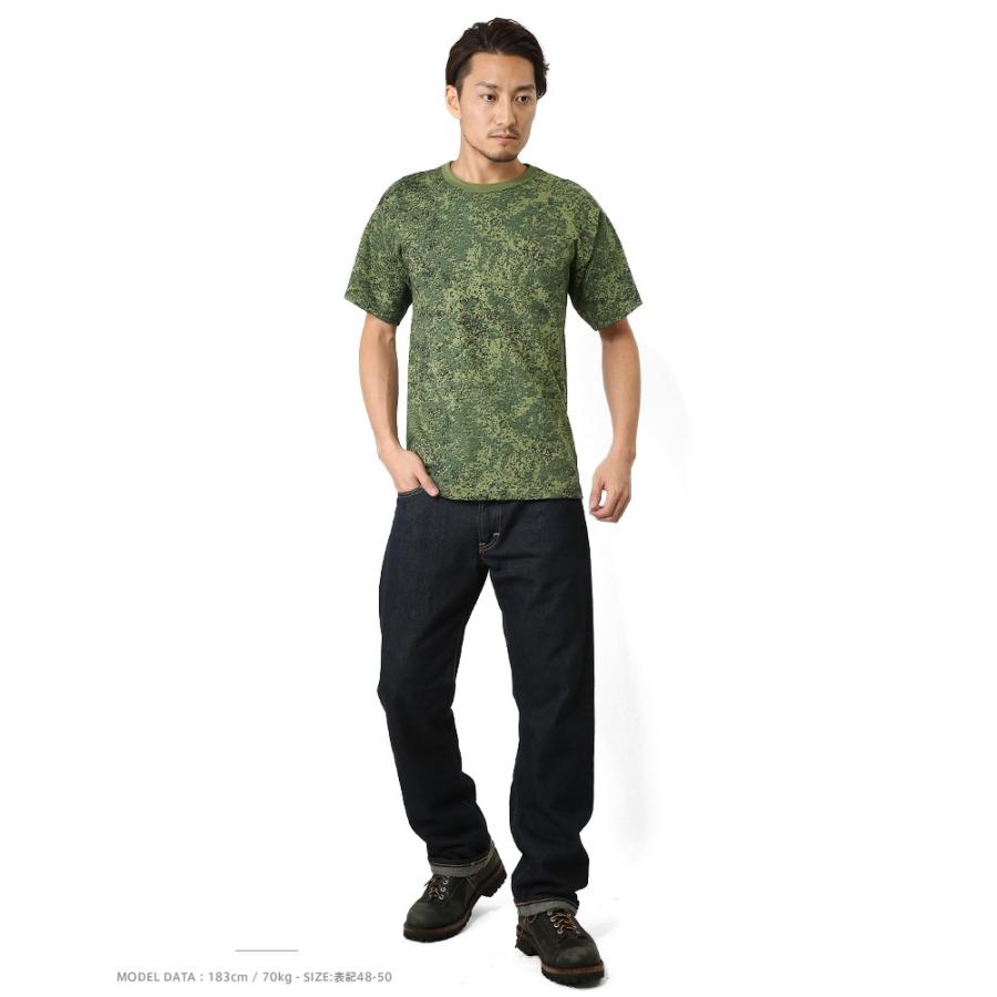 MILITARY（ミリタリー） 実物 新品 ロシア軍デジタル迷彩Tシャツ