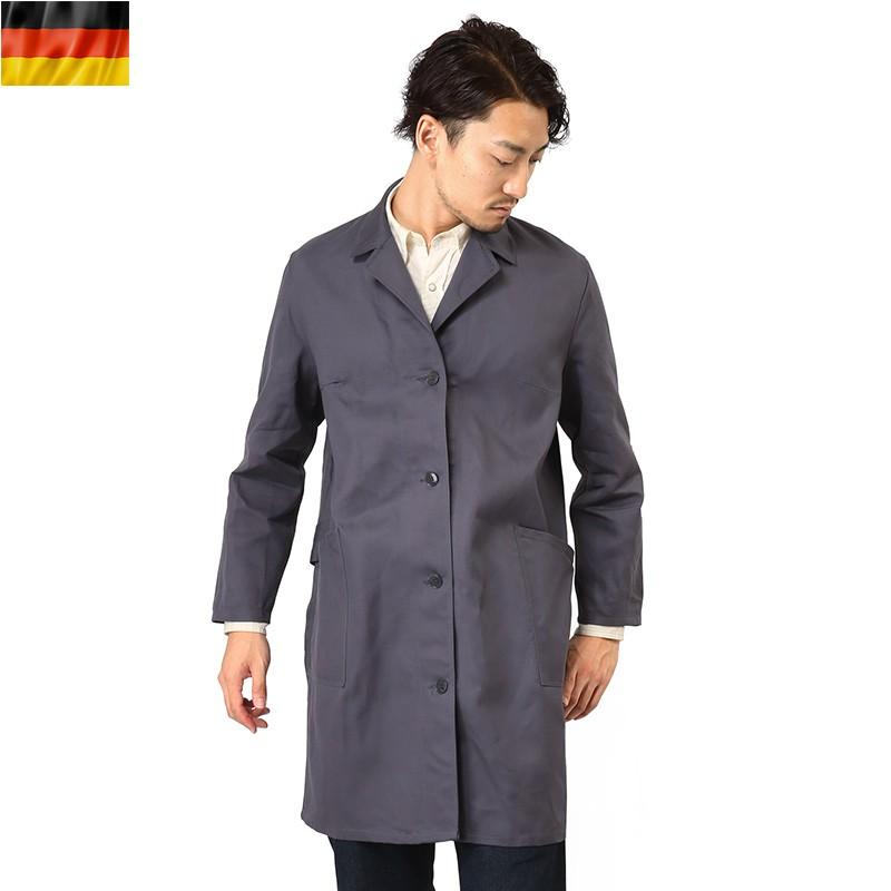 MILITARY 実物 新品 ドイツ軍 ショップコート チャコール MILITARY 実物 新品 ドイツ軍 ショップコート チャコール